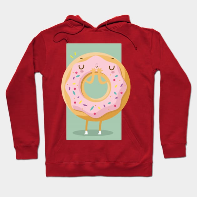 Donut Hoodie by Mjdaluz